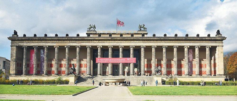Kulturbauten wie das klassizistische Alte Museum Berlin empfinden viele Menschen als einschüchternd. 
