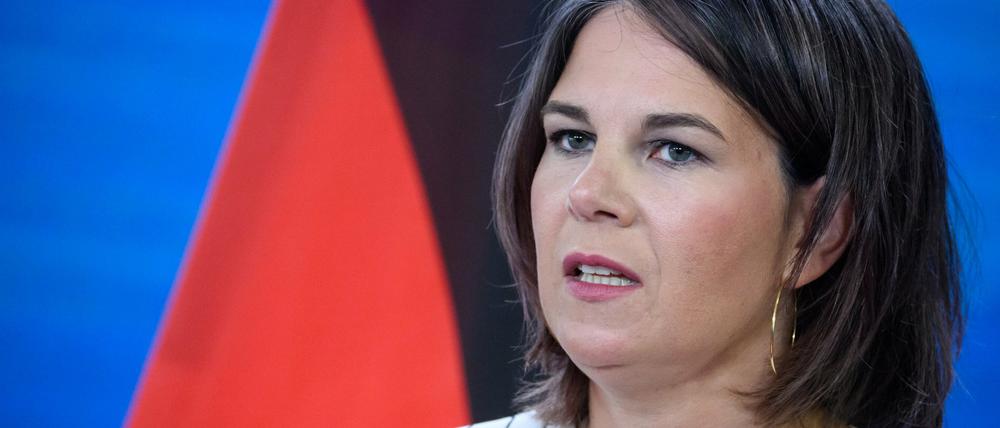 Außenministerin Annalena Baerbock.