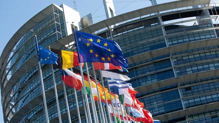 Das EU-Parlament in Straßburg.