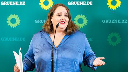 Ricarda Lang, Bundesvorsitzende von Bündnis 90/Die Grünen, hält es für falsch, Akws weiterzubetreiben.