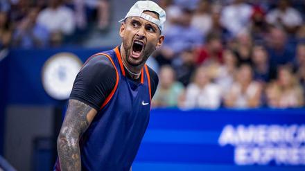 Gut gebrüllt. Sieger Nick Kyrgios. 