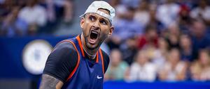 Gut gebrüllt. Sieger Nick Kyrgios.