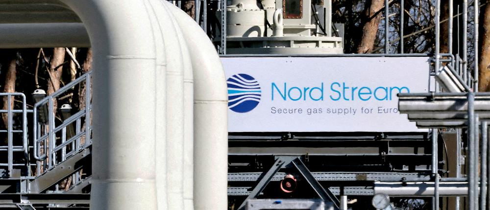 Die russische Pipeline Nord Stream 1. 