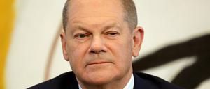 Bundeskanzler Olaf Scholz gibt Entwarnung. 