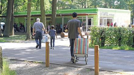 Voll. Anfang Juni hatte die Tafel einen Aufnahmestopp für neue Kunden verhängt.