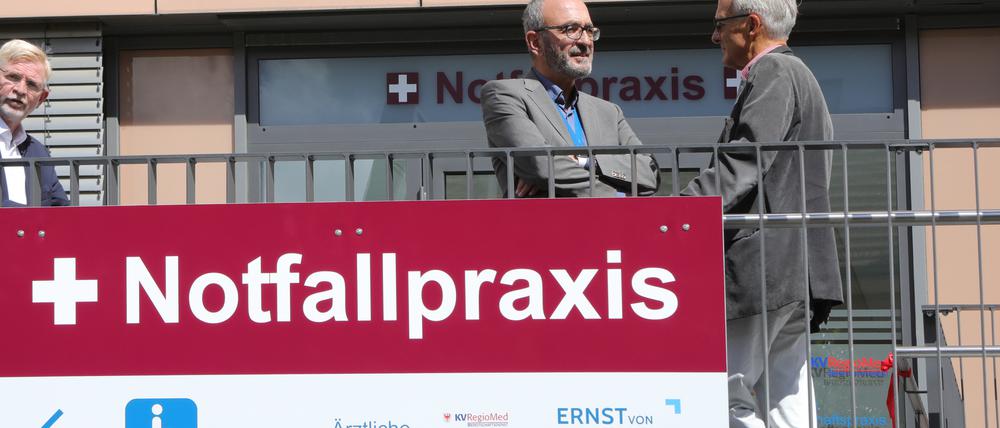 Die Notfallpraxis am städtischen Bergmann-Klinikum wurde im September 2022 eröffnet.