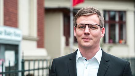 Sebastian Walter, Chef der Brandenburger Linken.