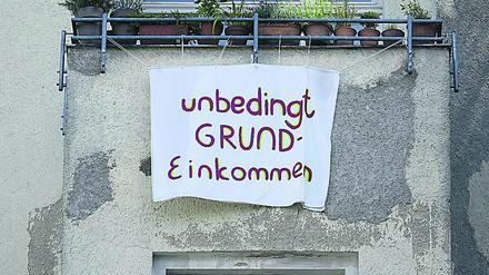 Unbedingt Grundeinkommen? Das finden nicht genug Berlinerinnen und Berlin, um einen Volksentscheid herbeizuführen.