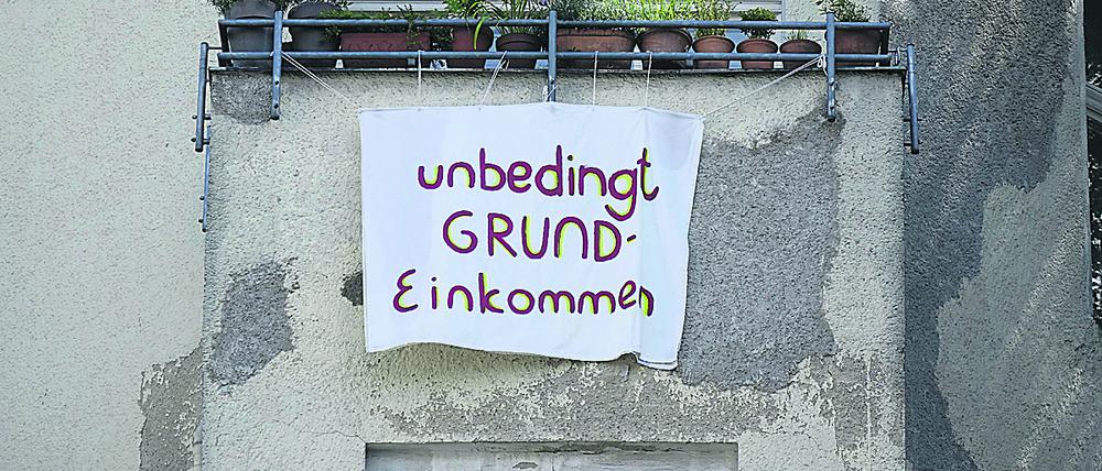 Unbedingt Grundeinkommen? Das finden nicht genug Berlinerinnen und Berlin, um einen Volksentscheid herbeizuführen.