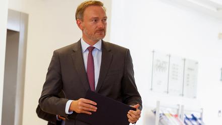 Bundesfinanzminister Christian Lindner (FDP).