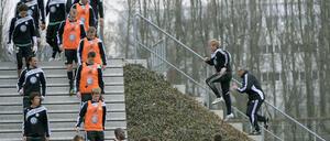 Der Hügel der Leiden - so hieß der kleine Berg, auf dem Felix Magath einst in Wolfsburg trainieren ließ.