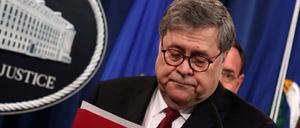 Der frühere US-Justizminister William Barr.