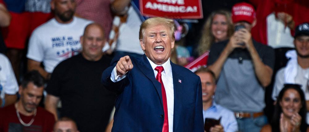 Der ehemalige US-Präsident Donald Trump