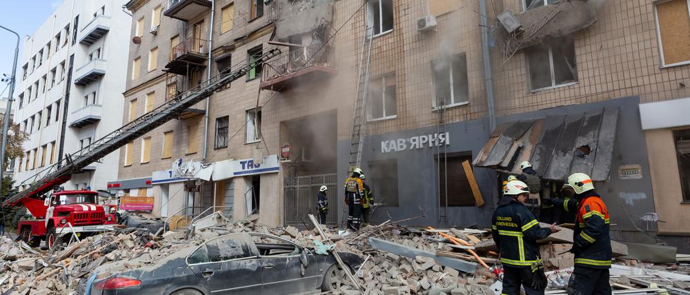 Jans Haus in der Ivanova-Straße in Charkiw nach dem Beschuss durch russische Raketen. Foto: Mikho Kontorovitsch 
