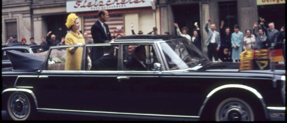Die Queen 1968 in Berlin Berlin