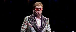  Elton John bei seiner Abschiedstournee „Farewell Yellow Brick Road“.