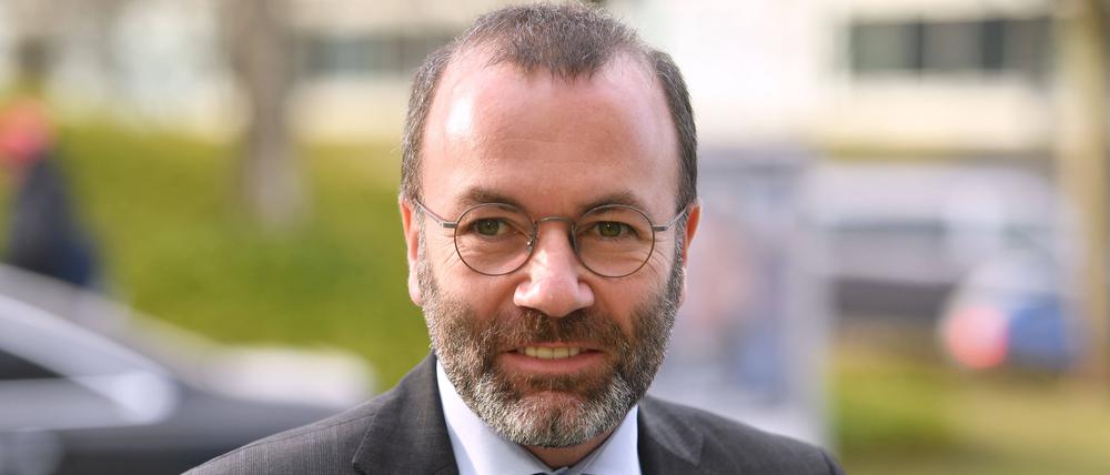 Manfred Weber in der CSU-Zentrale in Muenchen am 17. Februar 2020.
