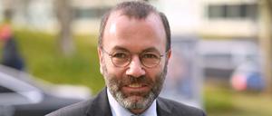 Manfred Weber in der CSU-Zentrale in Muenchen am 17. Februar 2020.