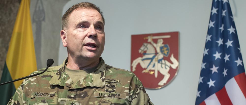 Der Ex-Generalleutnant Ben Hodges, hier auf einem Archivbild aus dem Jahr 2017.