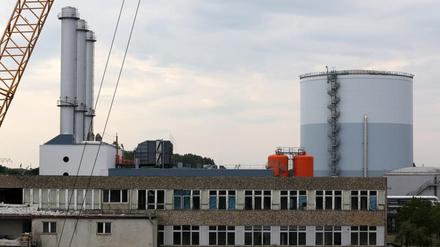 Das Heizkraftwerk Potsdam Süd wird mit Erdgas betrieben.