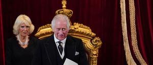 König Charles III. und seine Gattin Camilla 