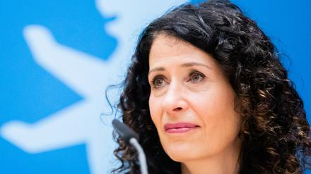 Bettina Jarasch (Bündnis 90/Die Grünen), Berliner Senatorin für Umwelt, Verkehr, Klima- und Verbraucherschutz.