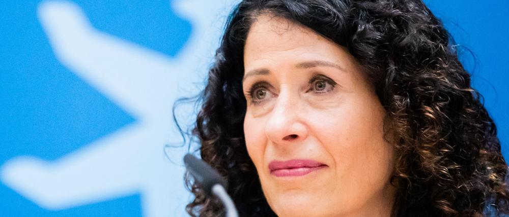 Bettina Jarasch (Bündnis 90/Die Grünen), Senatorin für Umwelt, Verkehr, Klima- und Verbraucherschutz.