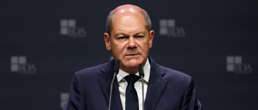 Bundeskanzler Olaf Scholz.