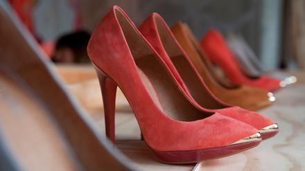Immer griffbereit: High Heels 