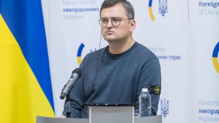 Der ukrainische Außenminister Dmytro Kuleba