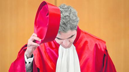 Stephan Harbarth, Vorsitzender des Ersten Senats und Präsident des Bundesverfassungsgerichts, hält an der Praxis fest.