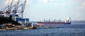 Der Hafen von Odesa im September 2022.