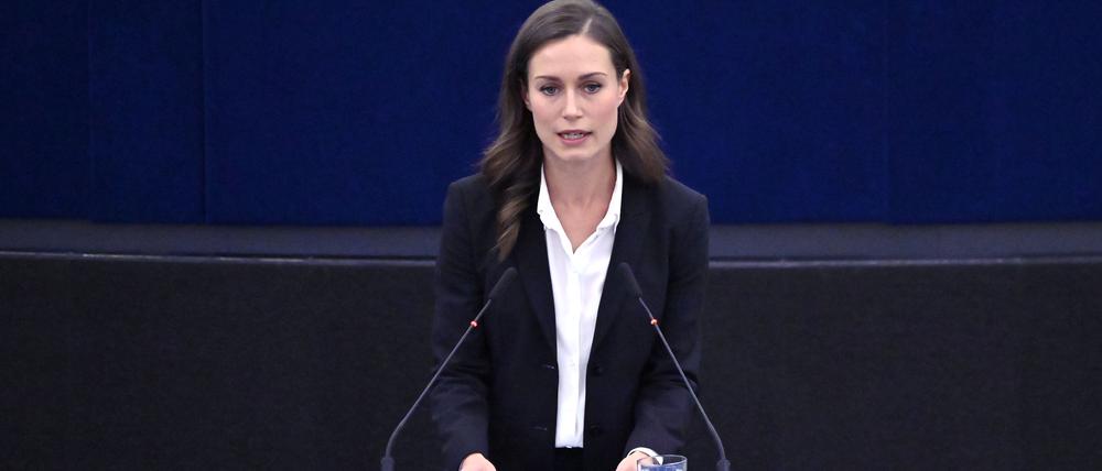 Finnlands Ministerpräsidentin Marin