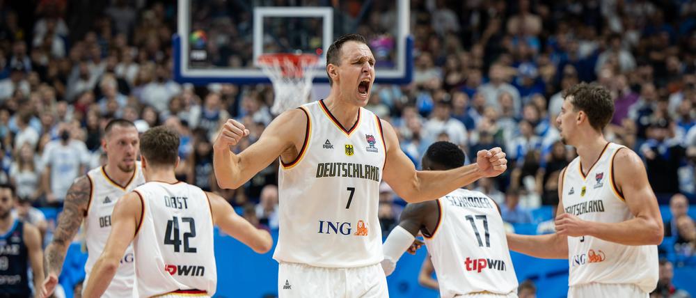 Johannes Voigtmann und das deutsche Team hatten am Dienstagabend allen Grund zum Jubeln.