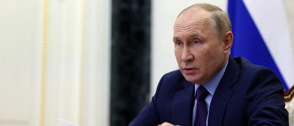 Wladimir Putin am 9. September 2022.