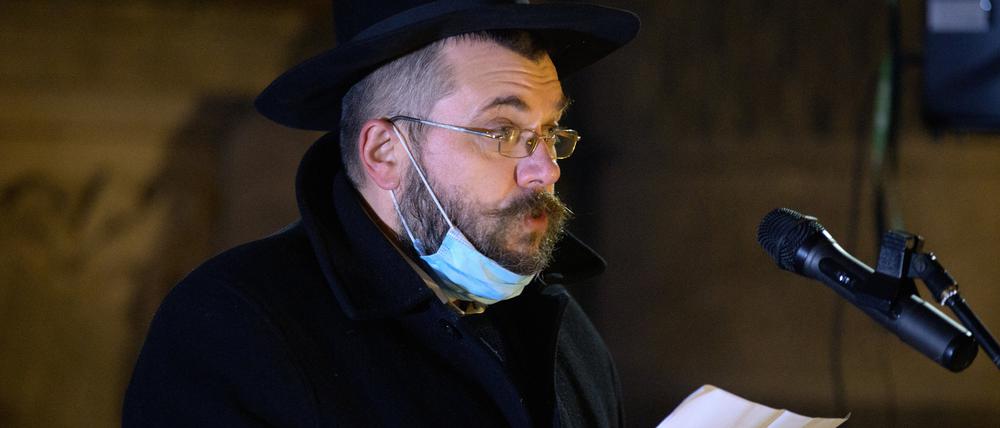 Landesrabbiner Ariel Kirzon zeigte sich für die zum Ausdruck gebrachte Solidarität mit Israel dankbar.