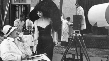 Asta Nielsen in „Totentanz“.