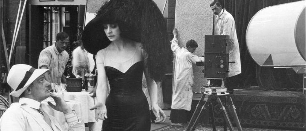 Asta Nielsen in „Totentanz“.