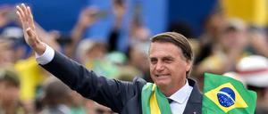 Präsident Bolsonaro tritt wieder als Präsidentschaftskandidat an. Er polarisiert die brasilianische Gesellschaft.