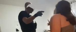 Der umstrittene Polizeieinsatz in Berlin.