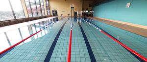 Sportbecken in der Haveltherme in Werder (Havel).