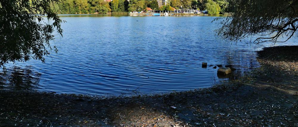 Weißer See im Berliner Bezirk Pankow.
