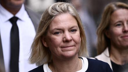 Magdalena Andersson hat die Konsequenzen aus ihrer Niederlage gezogen. 