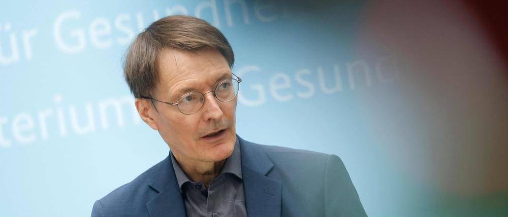 Gesundheitsminister Karl Lauterbach.