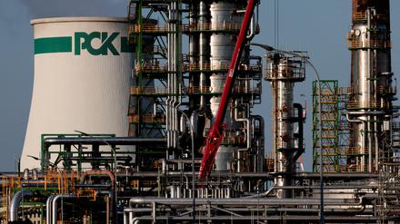 Die PCK-Raffinerie in Schwedt. 