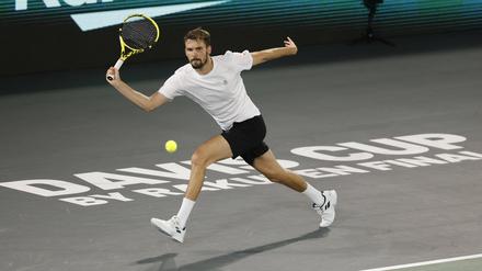 Oscar Otte hatte in seinem Match gegen David Goffin den Finaleinzug schon auf dem Schläger.