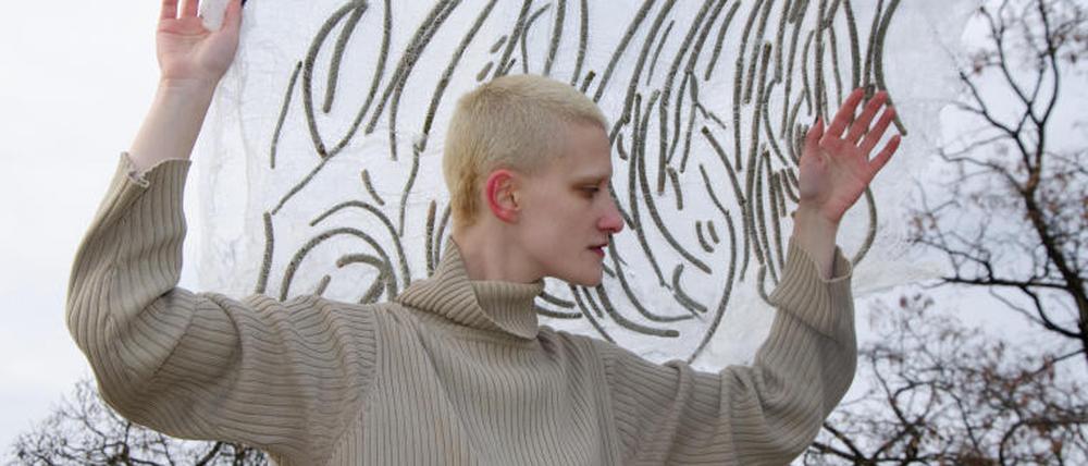 Die ukrainische Künstlerin Mariia Mytrofanova.