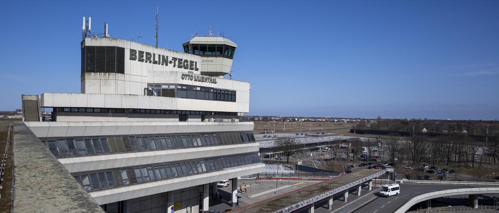 In aller Stille: das alte Gebäude des inzwischen geschlossenen Flughafens Tegel.
