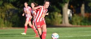 Lisa Heiseler geht mit ihren 24 Jahren vorweg als Kapitänin beim 1. FC Union.
