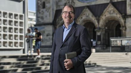 Pfarrer Martin Germer von der Berliner Kaiser-Wilhelm-Gedächtniskirche geht in den Ruhestand.